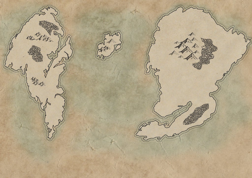 Finished map - not too shabby