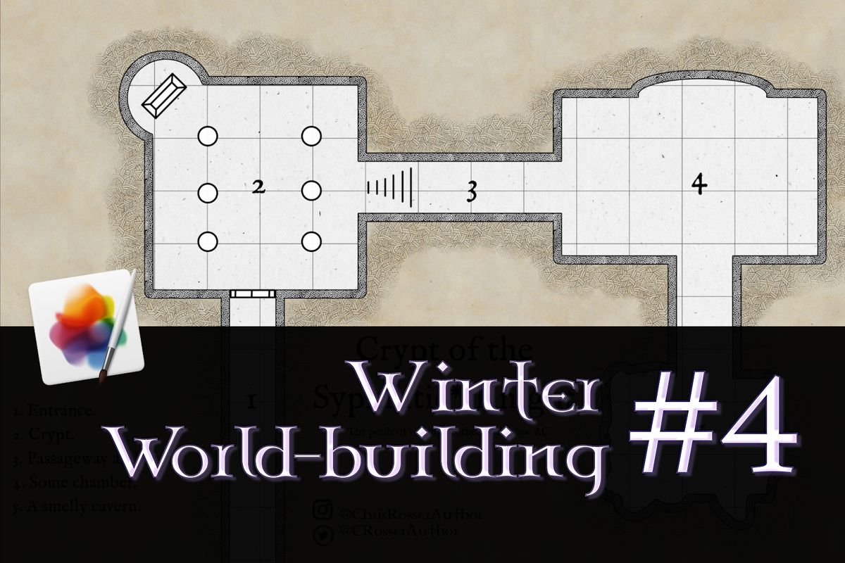 WWB #4: Mapping dungeons with Pixelmator